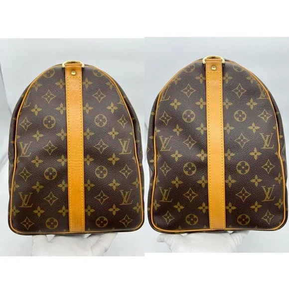 Authentic Louis Vuitton monogram Keepall Bandoliere 50 - Picture 12 of 16